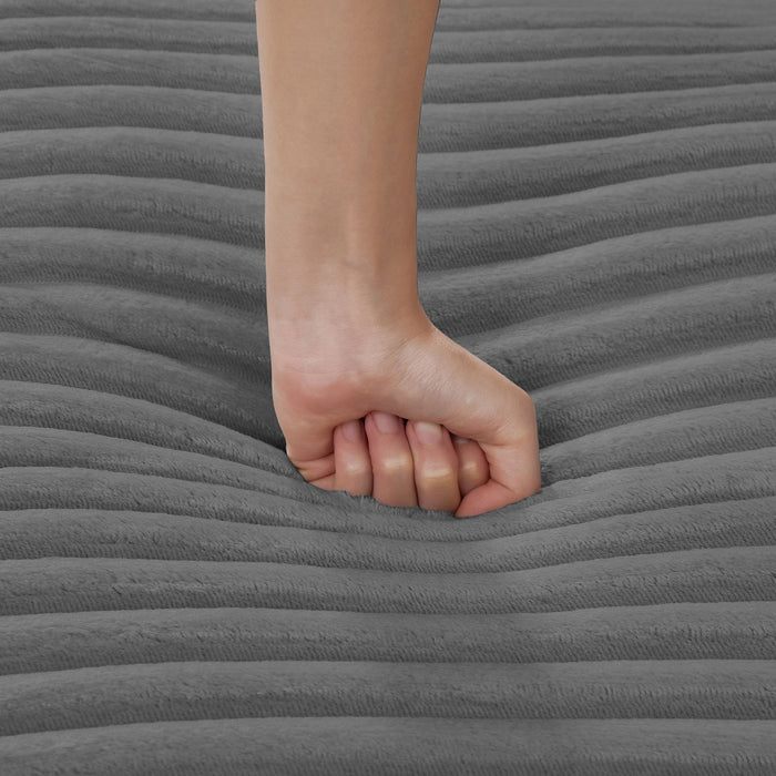 Oversized Sectional Sofa U - Shaped Sofa Couch Modern Sofa Upholstered In Soft Corduroy With A Chaise Lounge For Living Room