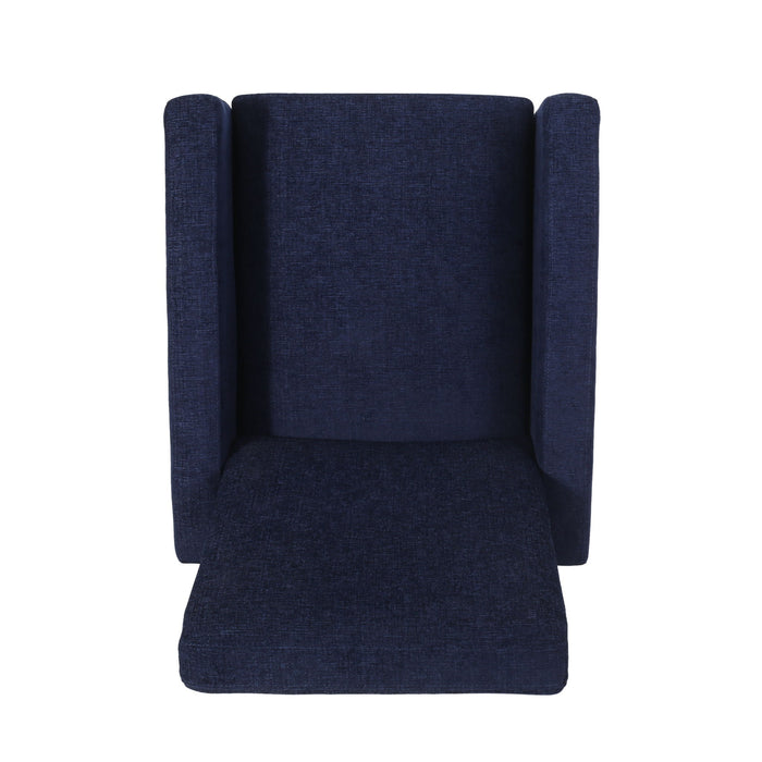 Contemporary Wide Manual Club Recliner