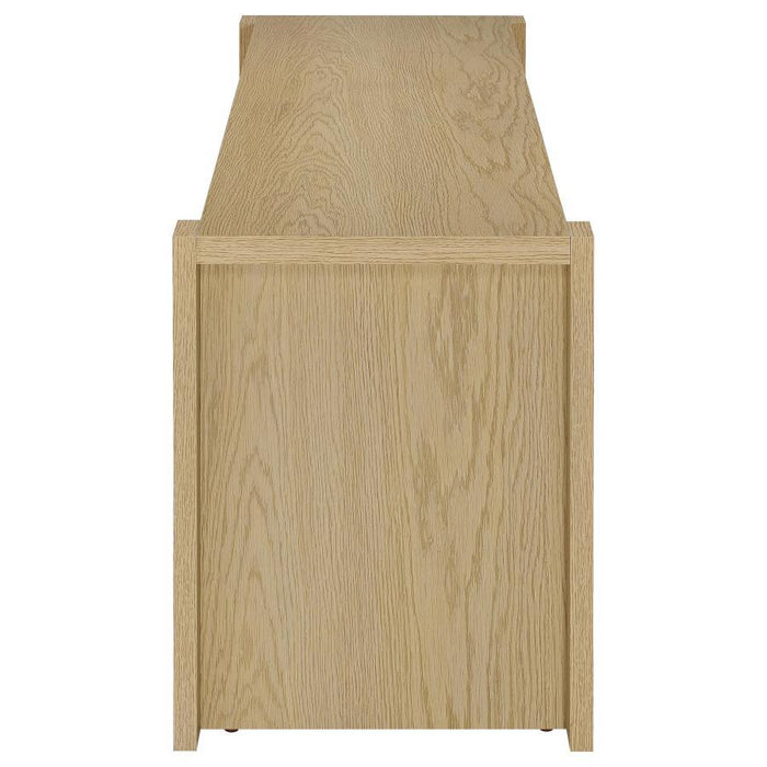 Laurelton - 3 Piece Entertainment Center TV Stand - Light Oak