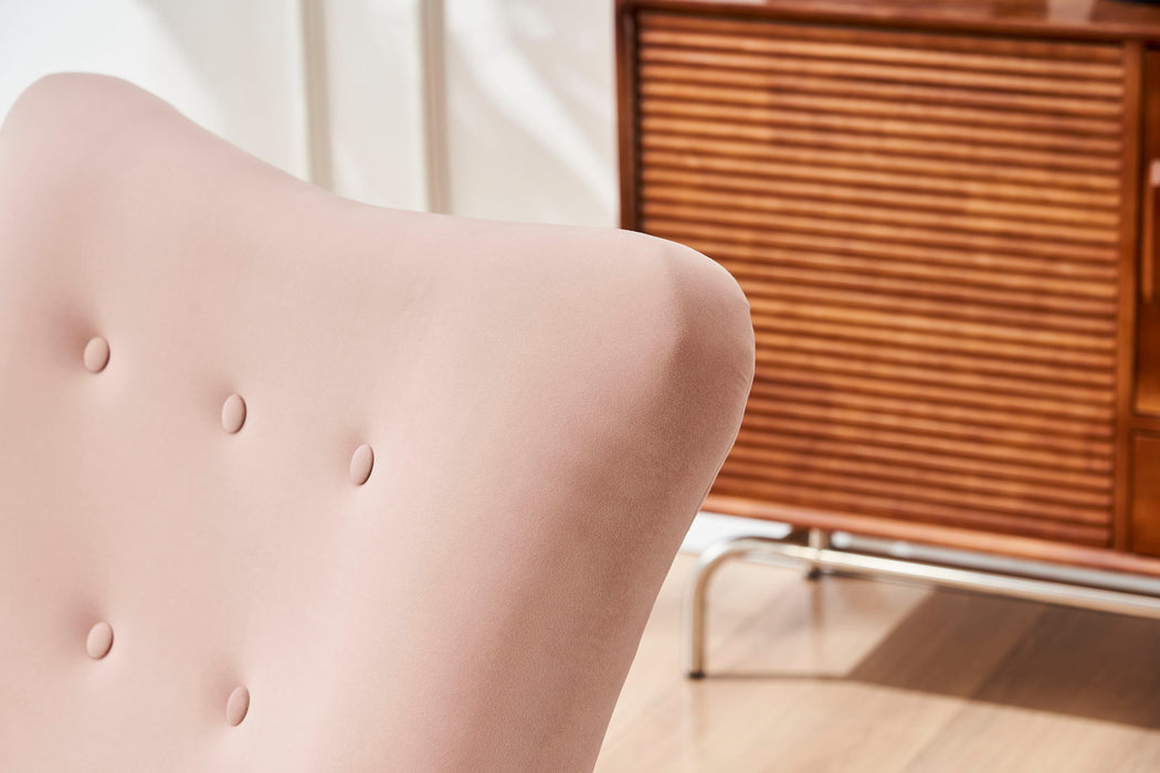 Modern Rocking Chair, Upholstered Accent Chair For Nursery, Small Contemporary Rocke