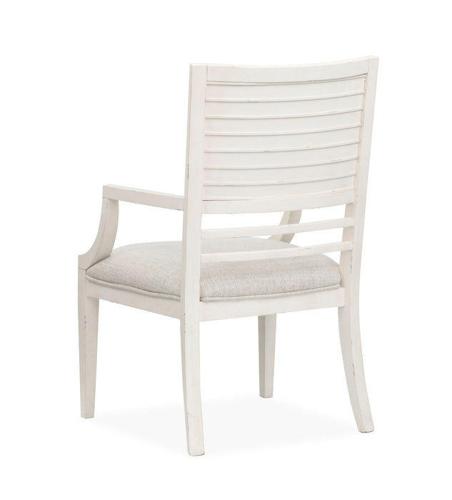 Echo Isles - Upholstered Arm Chair (Set of 2) - Sea Pearl And Driftwood