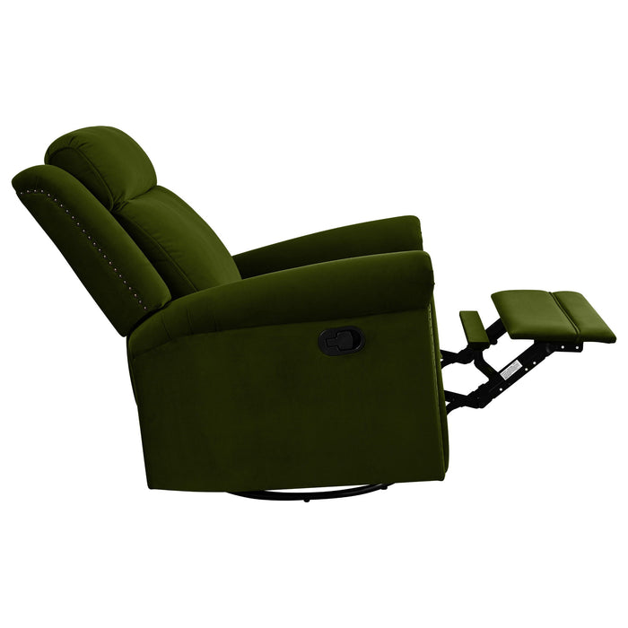 360 Degrees Swivel Recliner Manual Rocking Recliner Home With Adjustable Backrest
