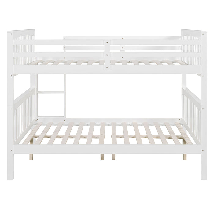 Bunk Bed With Ladder For Bedroom