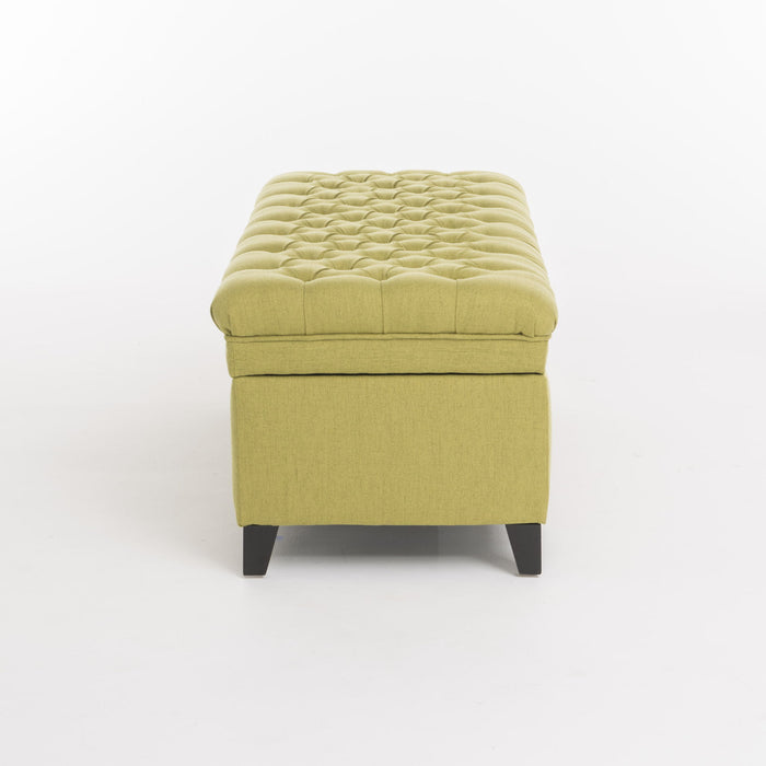 Juliana - Storage Ottoman With Birch Legs