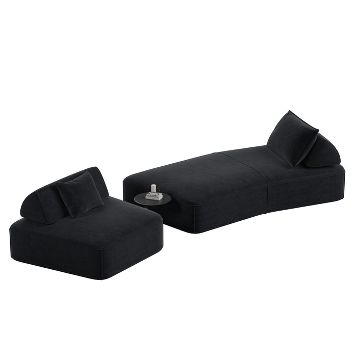 Modern Luxury Oversized Modular Sectional Sofa Set