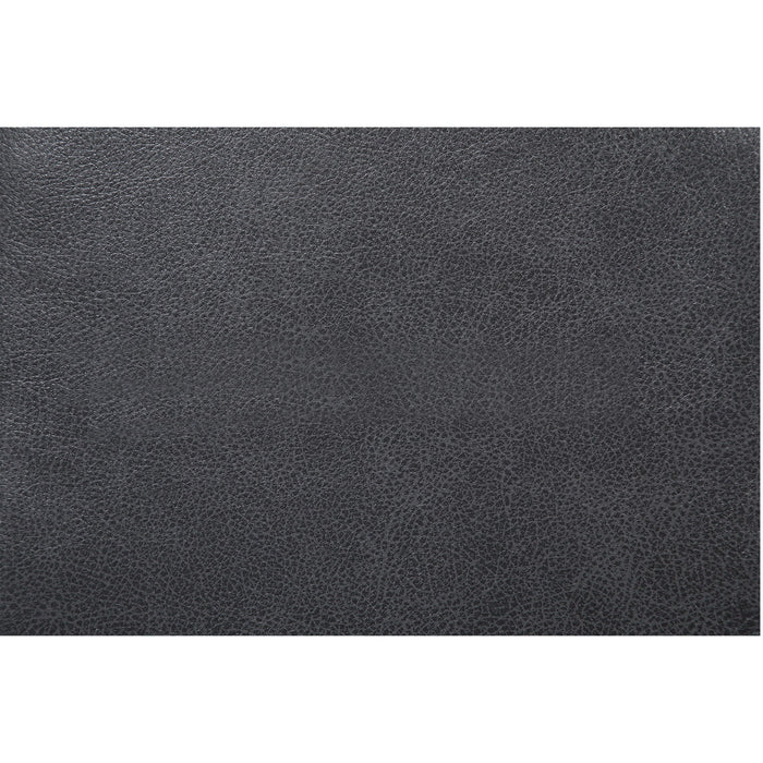 Yamein - Power Reclining Loveseat With Bookcase Arms And LED Lights - Charcoal