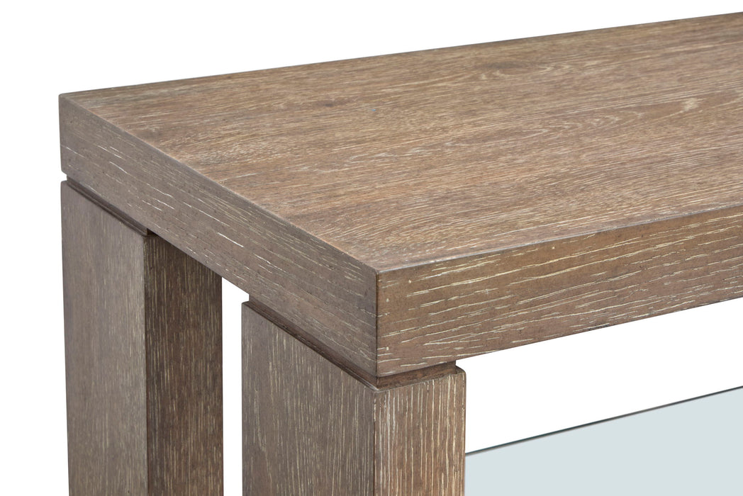 Conway - Round End Table - Spiced Brown