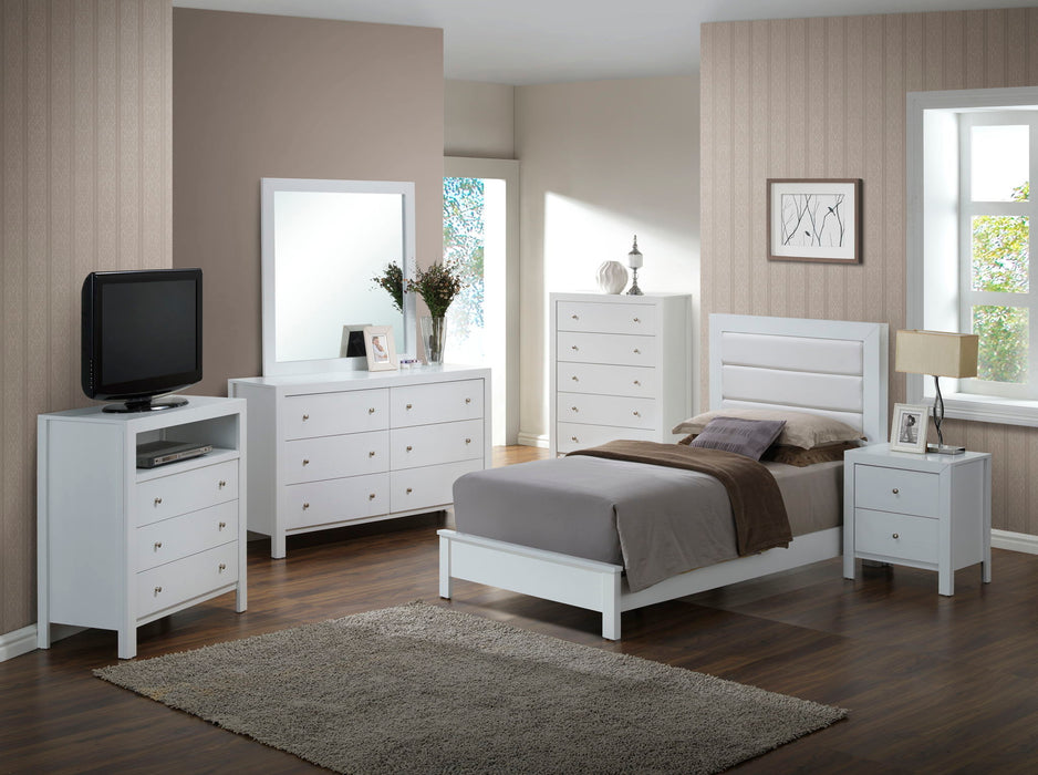 Transitional Modern Design Bed