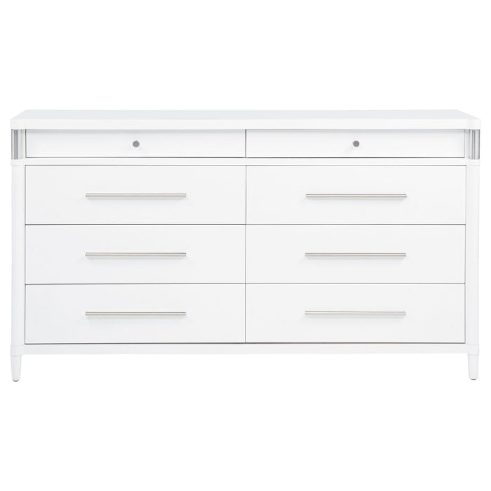 Robinson - 8 Drawer Dresser - White