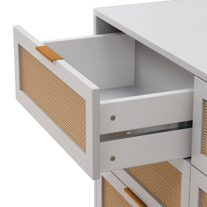 6 Drawer Storage Modern Cabinet For Bedroom