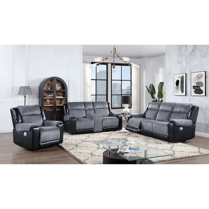 Alicia - Recliner - Gray Black