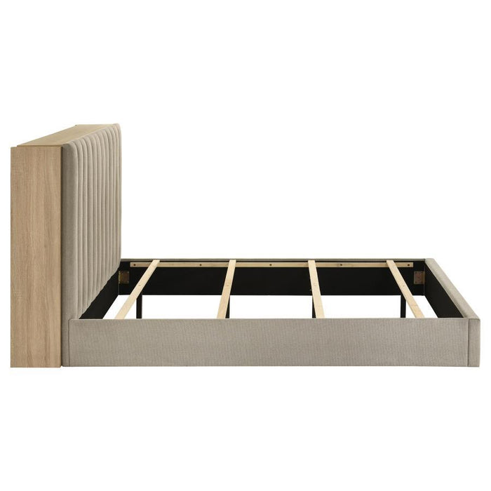 Arielle - Bookcase Panel Storage Bed