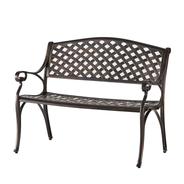 Spencer - Cast Bench - Copper