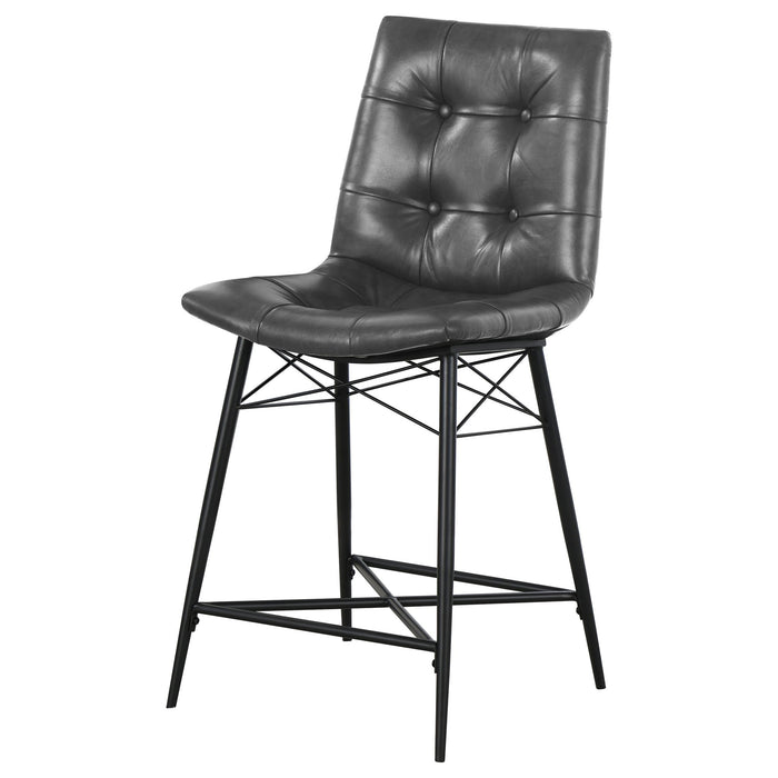 Counter Height Stools & Padded Seat (Set of 2)