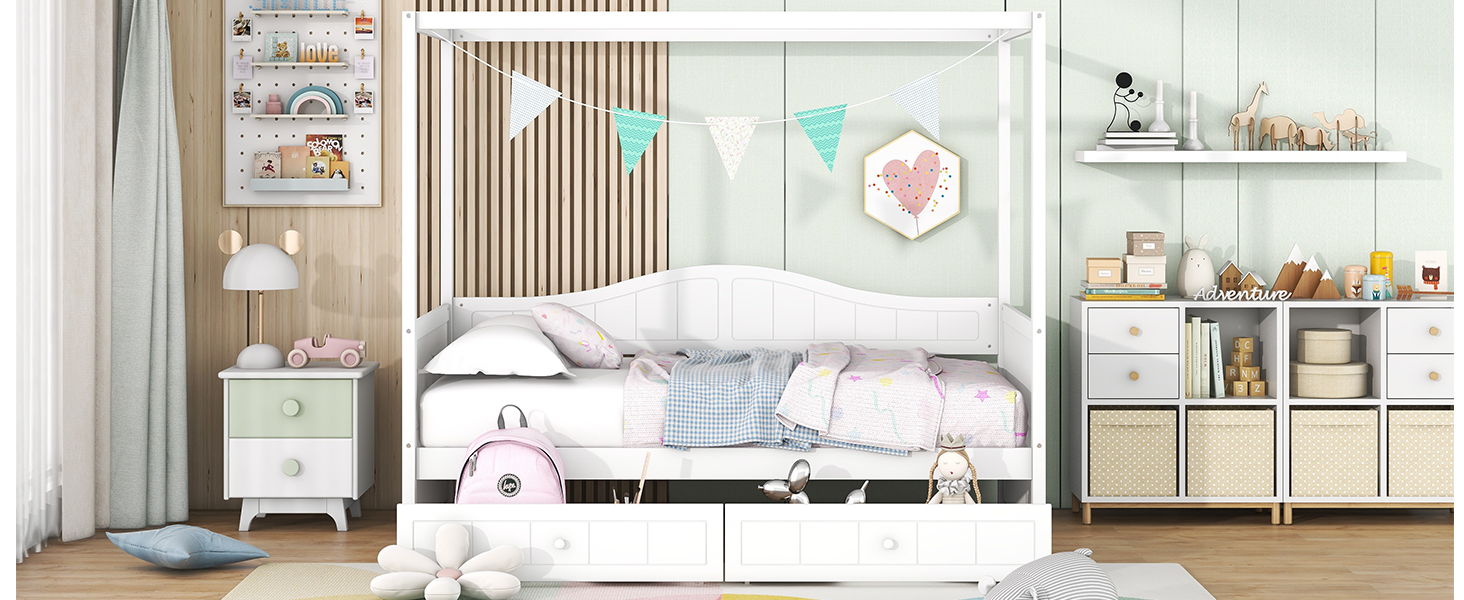 Modern Canopy Day Bed