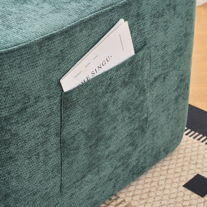 L-Shaped Sectional Sofa Couch With Chaise, Extra Deep Seats