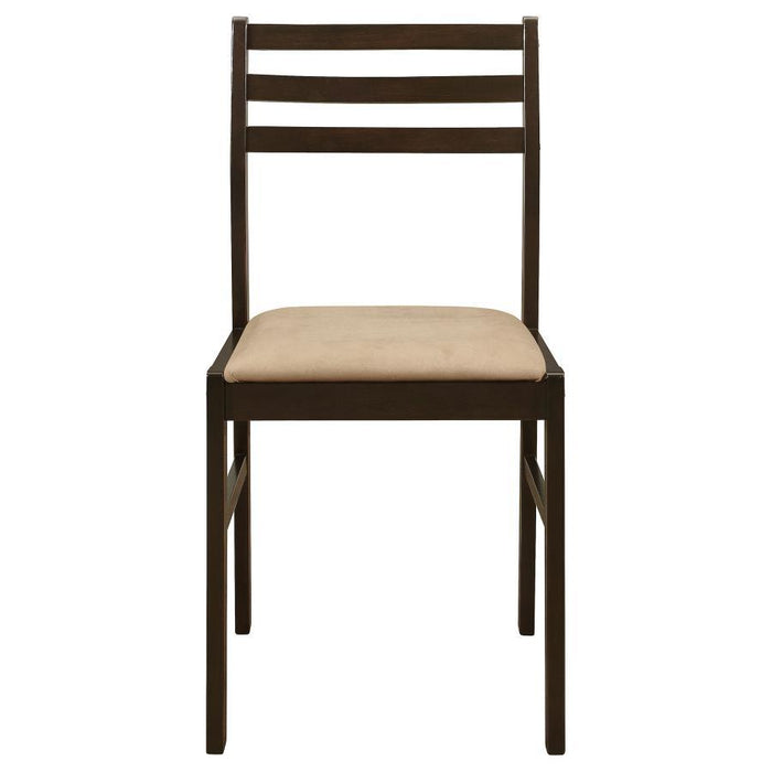 Bucknell - 3 Piece Round Drop Leaf Dining Table Set