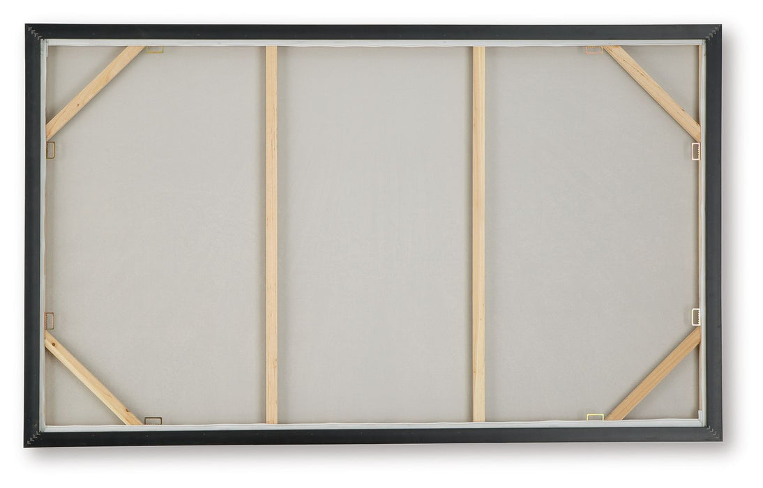 Waldard - Wall Art - Gray / Taupe / White