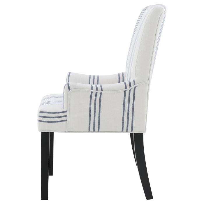 Draper - Upholstered Arm Chair - Beige