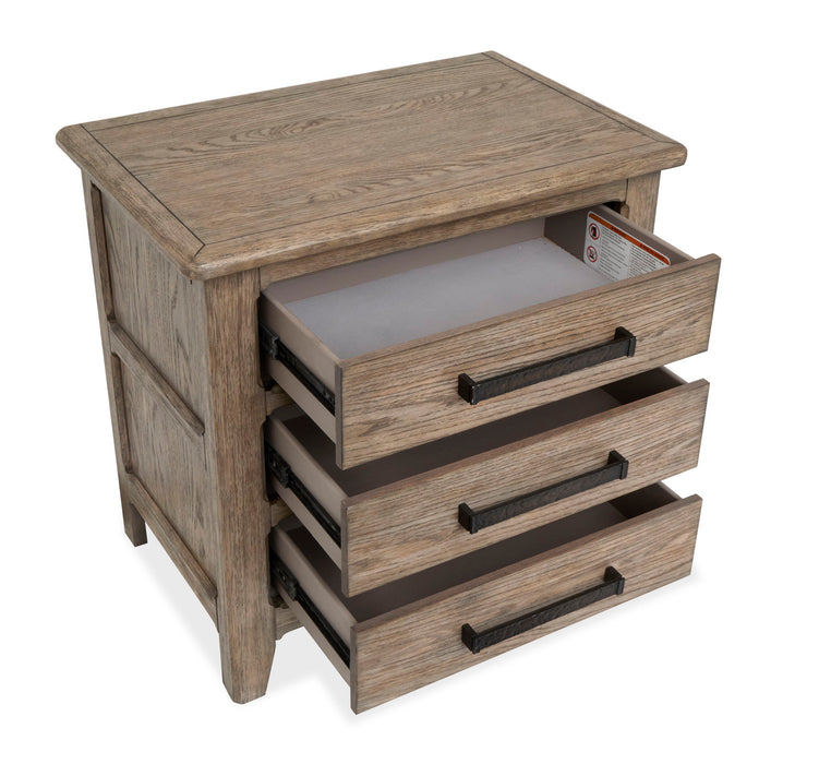 Claremont - Drawer Nightstand - Smokey Taupe