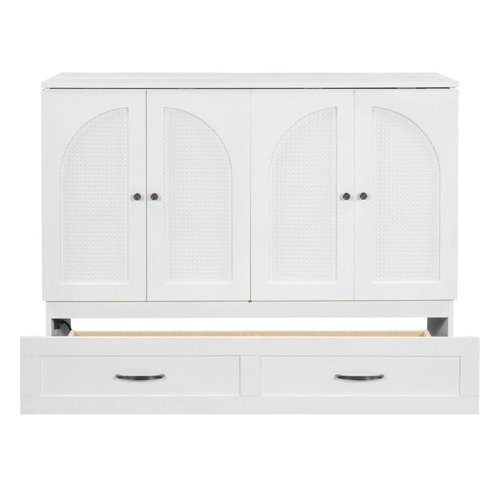 Murphy Bed With Large Drawers