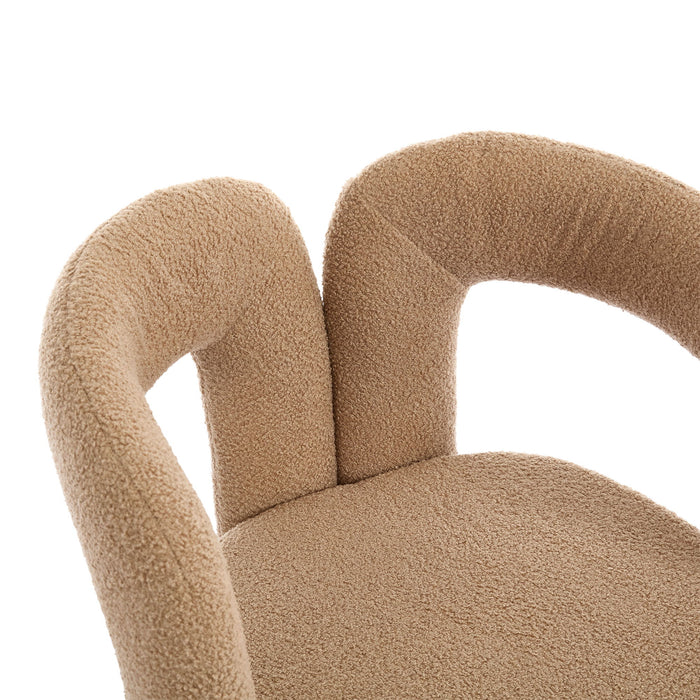 Coolmore Contemporary Designed Accent / Dining Chair With Armrests