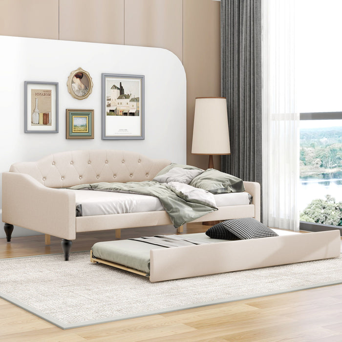 Upholstered Tufted Daybed