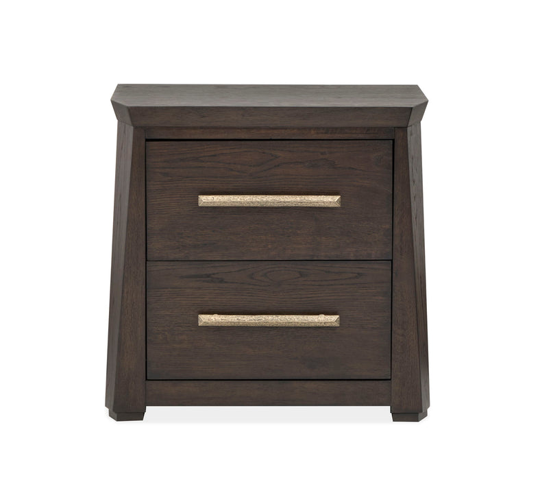 Tauren - Drawer Nightstand - Coffee Bean
