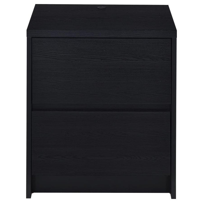 Westpark - 2-Drawer Nightstand LED Lights And USB