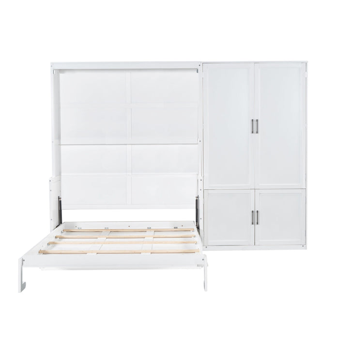 Murphy Elegant Wall Bed With Closet