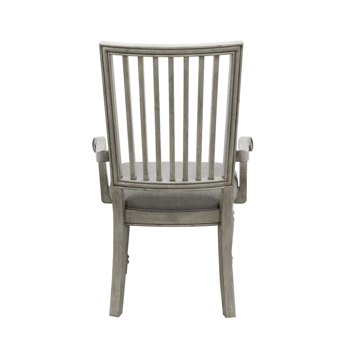 Madison Ridge - Arm Chair (Set of 2) - Buff Gray