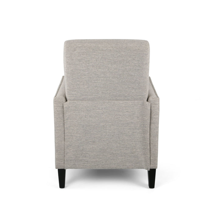 Kiersten - Contemporary Fabric Pushback Recliner
