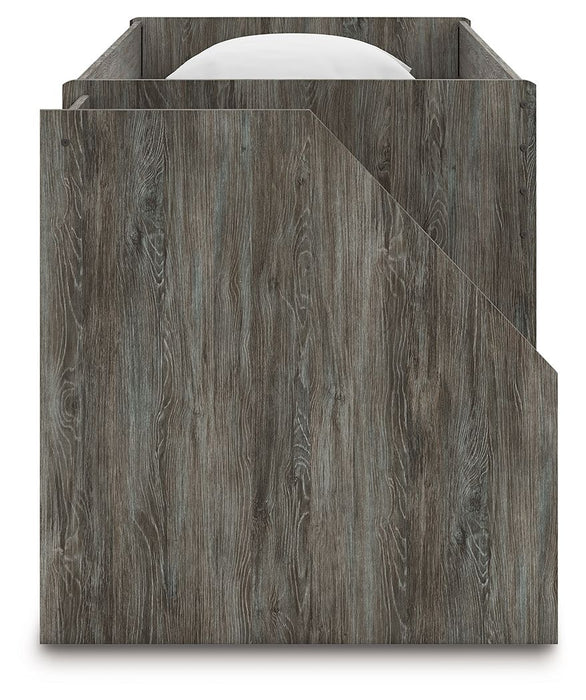 Frandern - Twin Over Twin Loft Bed - Gray