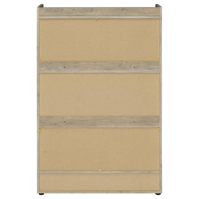 Denia - 3-Tier Engineered Wood Shoe Cabinet