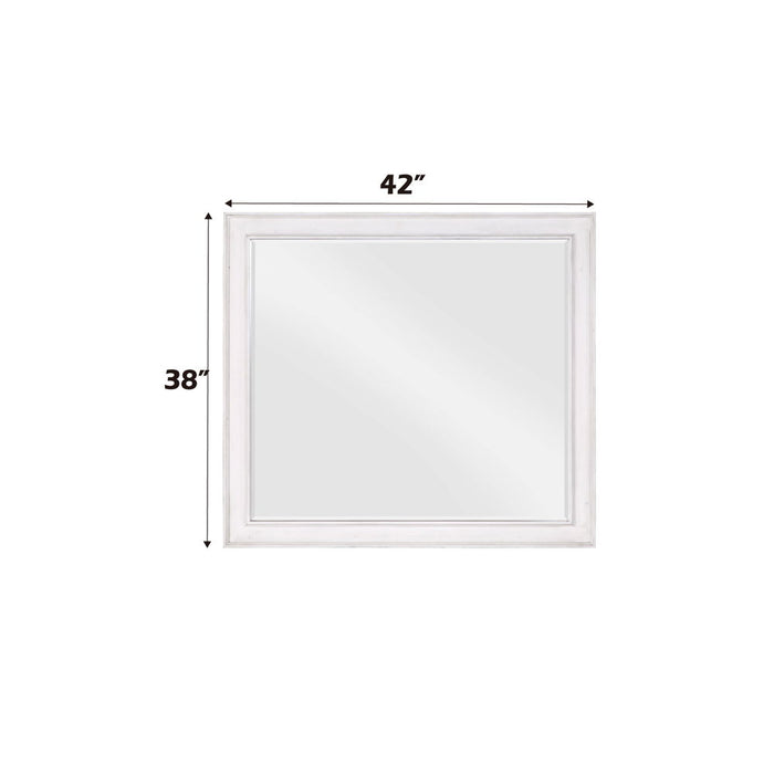 Katia - Mirror - Rustic Gray & Weathered White