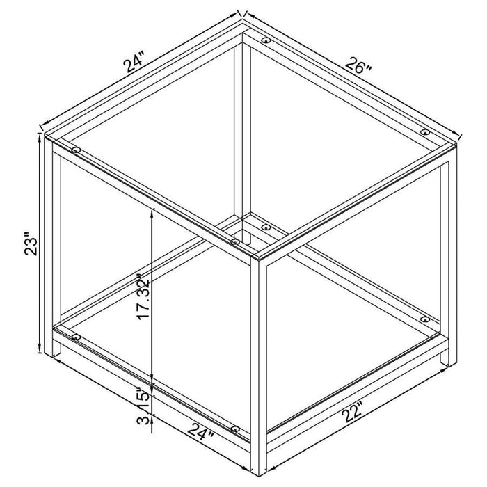 Trini - Coffee And End Table Set