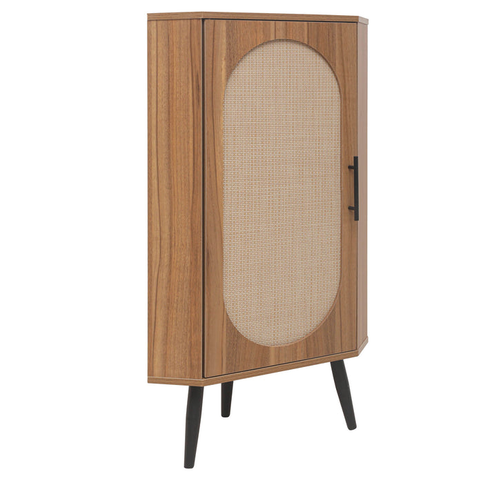 Freestanding Corner Corner Cabinet For Living Room