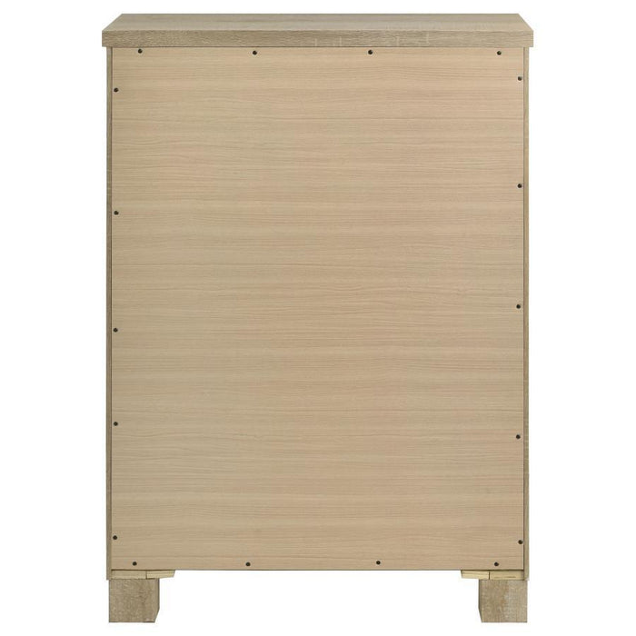 Oakglen - 5-Drawer Bedroom Chest Of Drawers - Weathered Oak