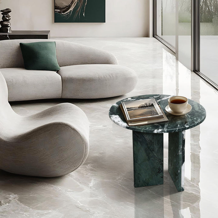 Luxury Coffee Table With Unique Veining, Unique Stone Design
