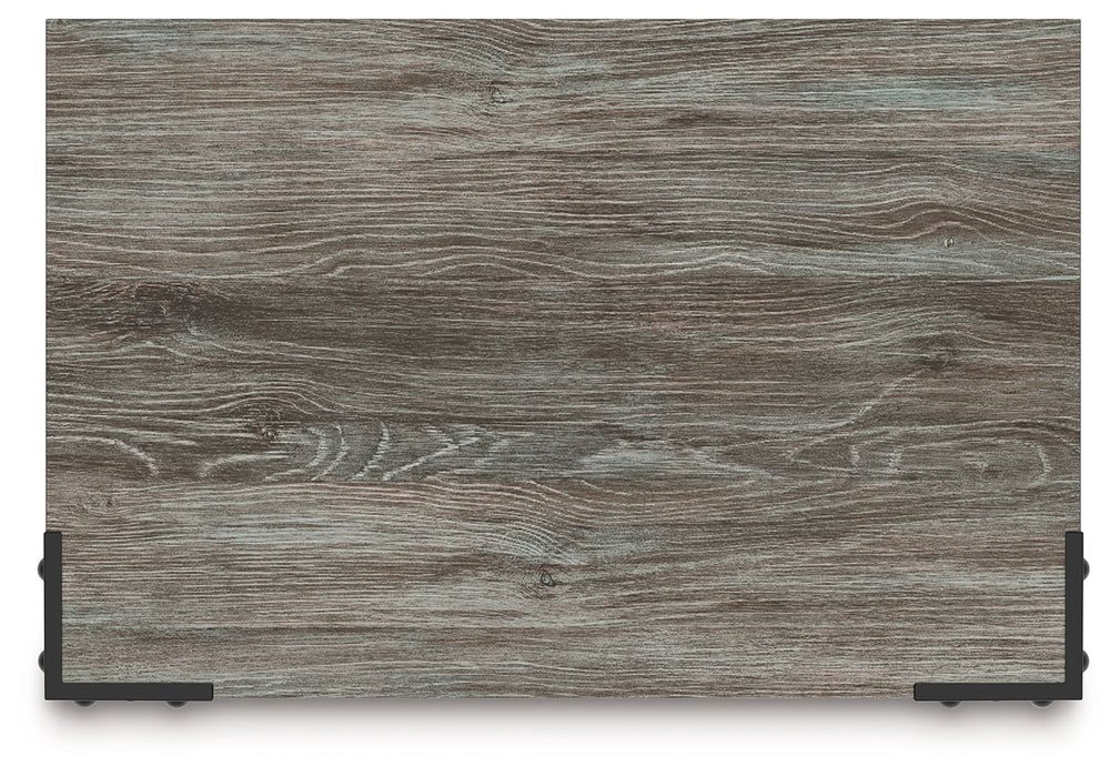 Frandern - Two Drawer Night Stand - Gray