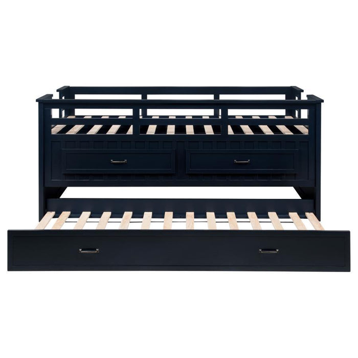 Carlsbad - Wood Captains Bed With Trundle