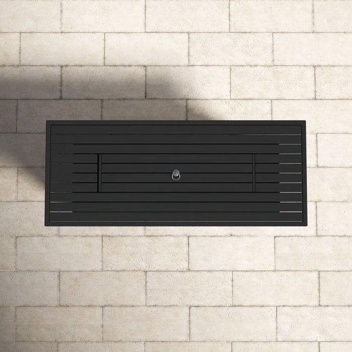 Propane / Gas Outdoor Fire Pit Table With Lid