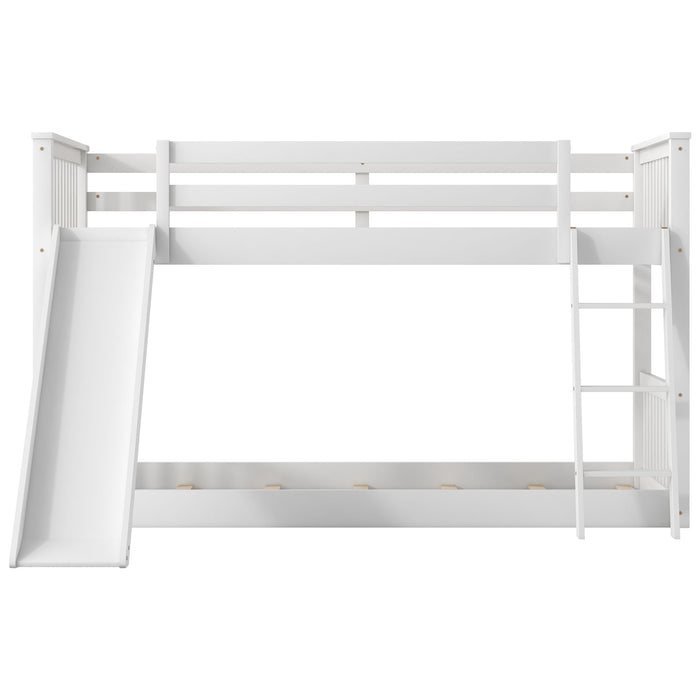 Bunk Bed & Convertible Slide And Ladder