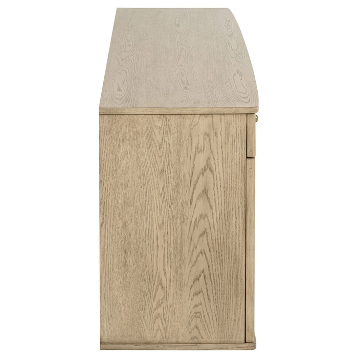 Kimpton - 4 Door Sideboard Buffet Cabinet - Beige