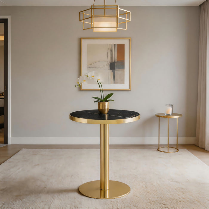 Modern Round Bistro Table