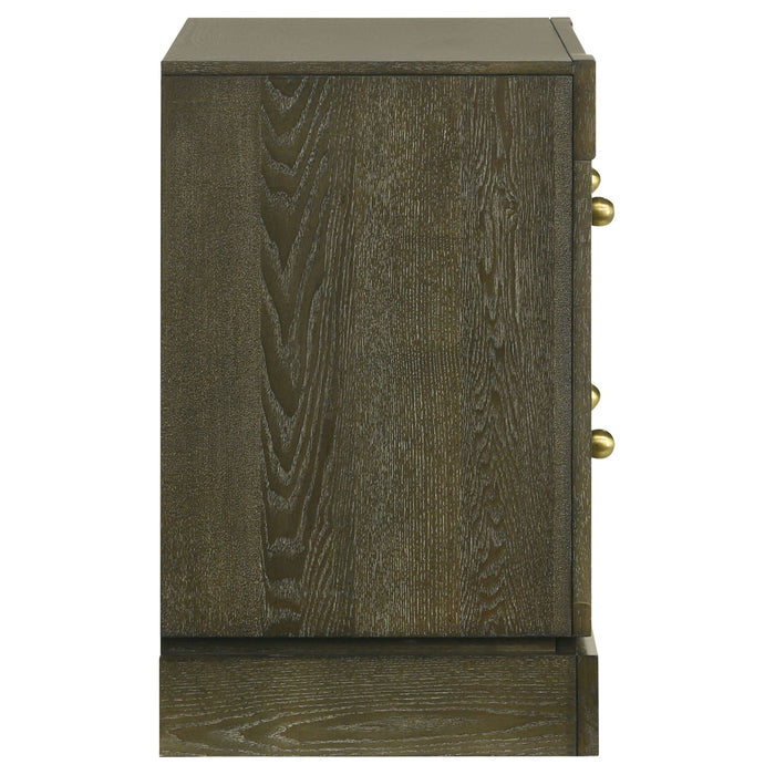 Sundance - 2 Drawer Nightstand - Dark Brown