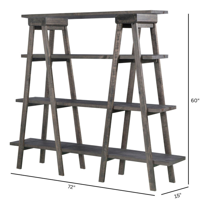 Sutton Place - Bookshelf - Weathered Charcoal