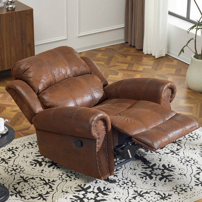Wide Standard Manual Glider Recliner
