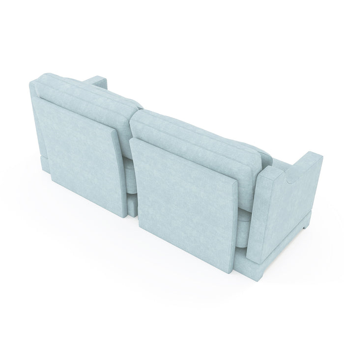 Elegant Sofa With Ergonomic Design And Lumbar Pillows