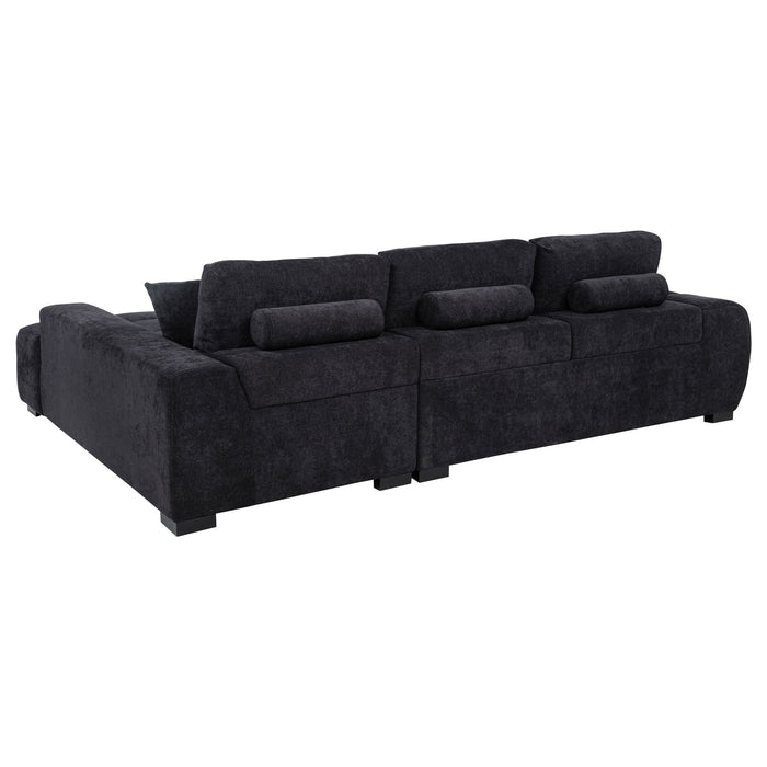 Plather - Sectional Chaise Sofa